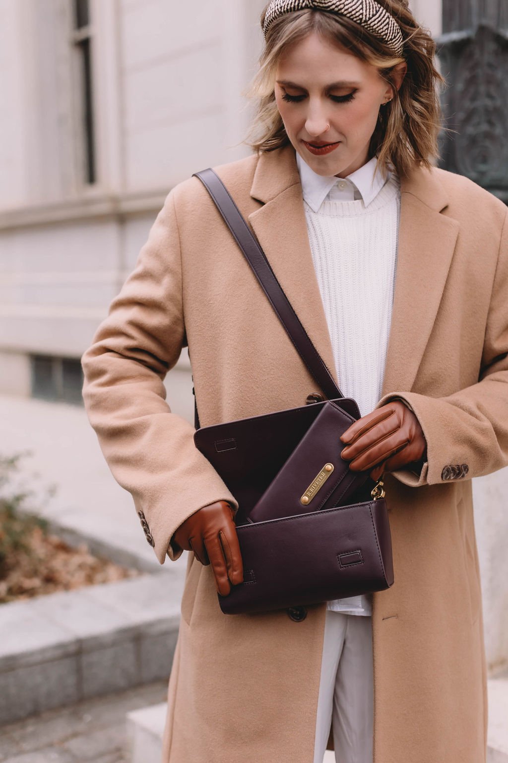 R. Riveter Plum Leather Campaign- click the photo to check out my work featured on Instagram page!