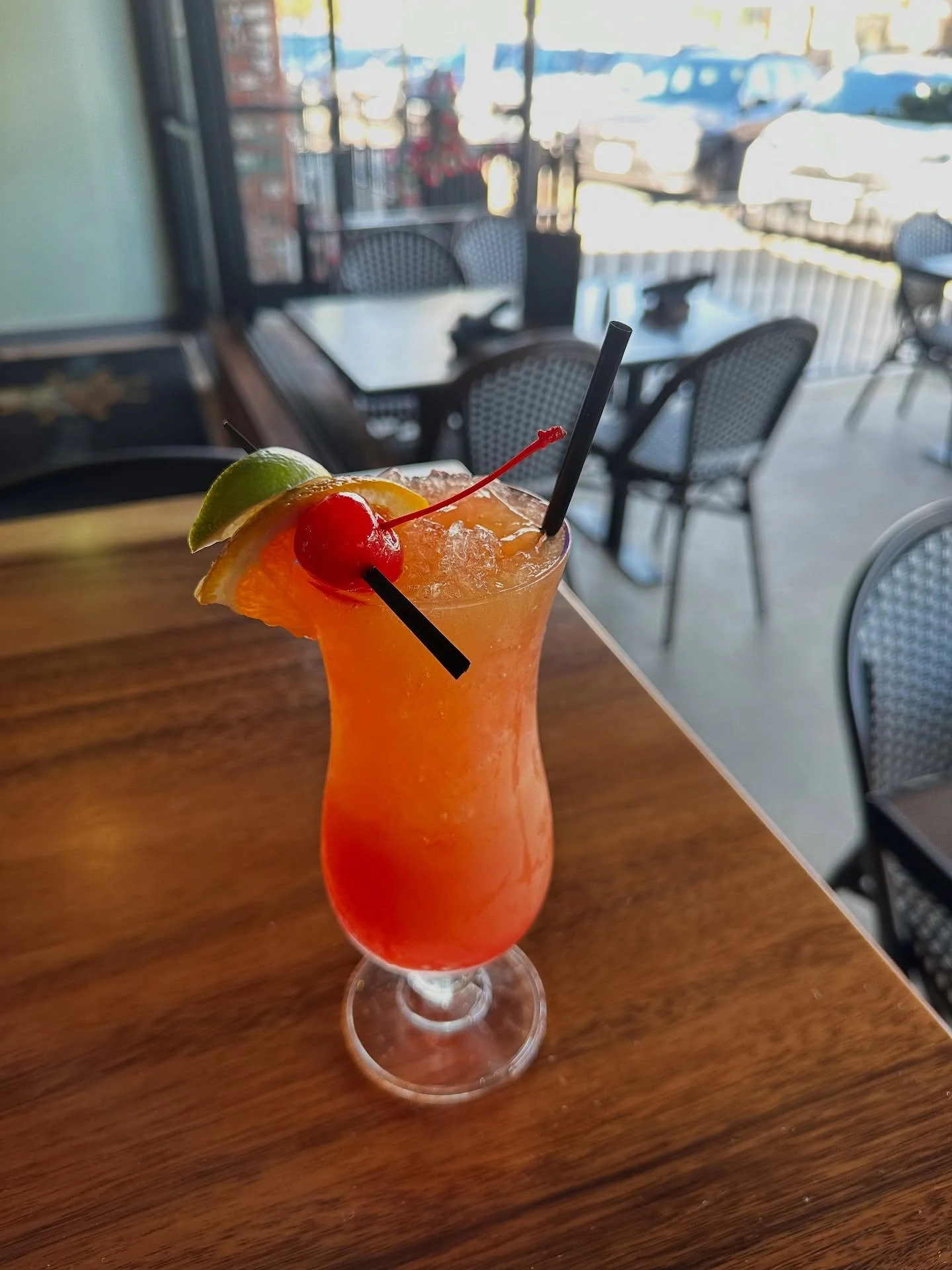 Sip, savor, and slip into paradise 🌴🍍 Our Island Time Mai Tai&mdash;made with Cutwater white rum, orange cura&ccedil;ao, fresh OJ, and pineapple&mdash;is your ticket to tropical vibes in every glass. 🌺🍹