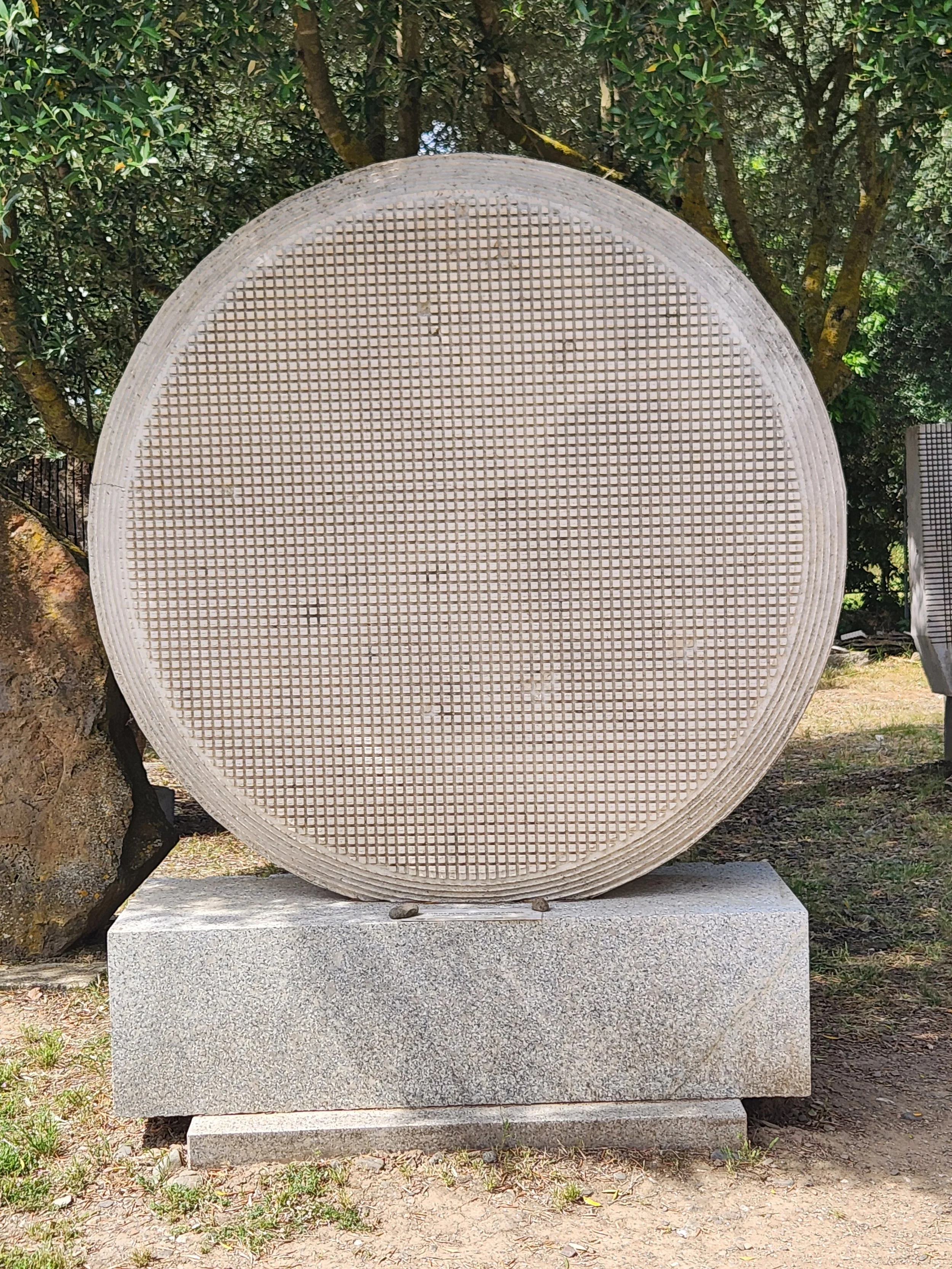 At the sound garden of Pinuccio Sciola
