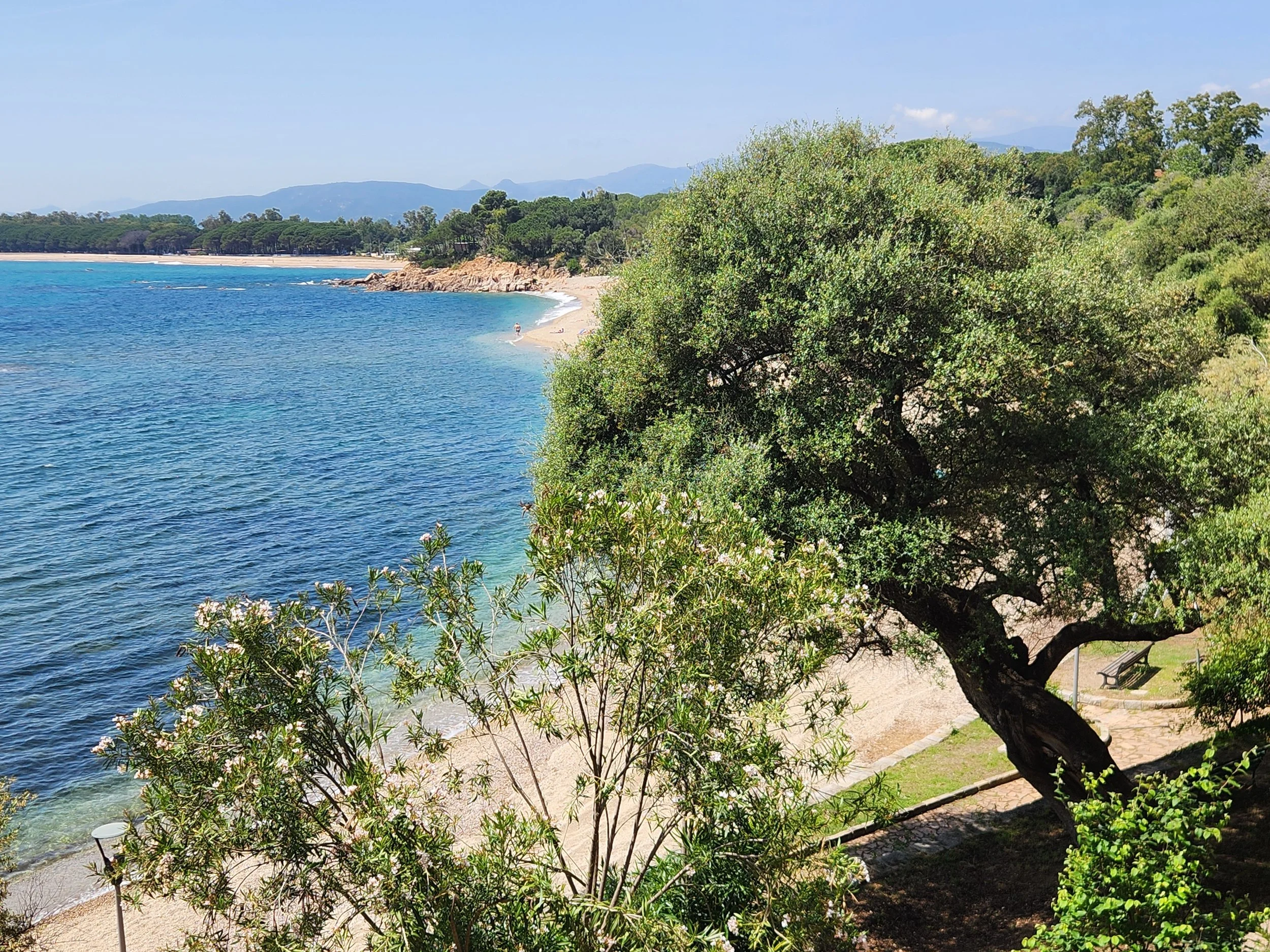 ...peaceful area by the sea...