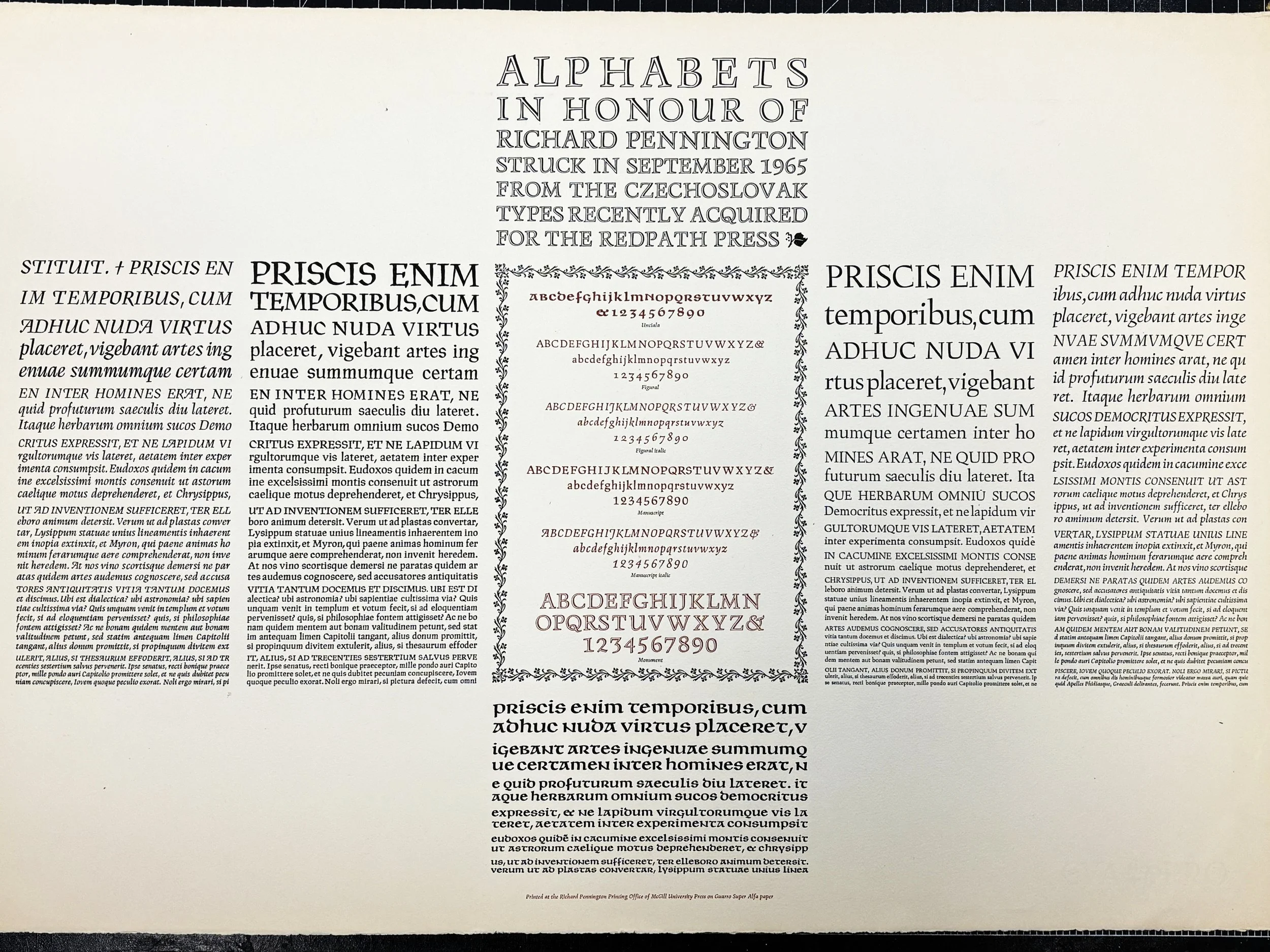 Unciala type sample
