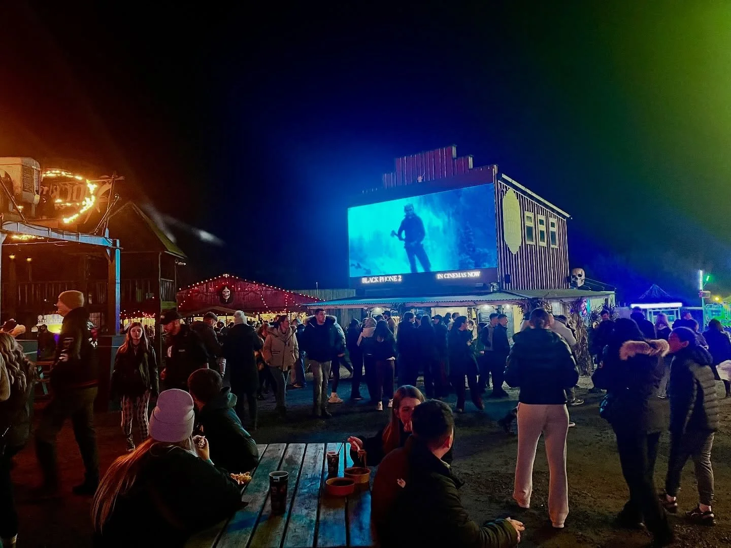 🎃 The Black Phone 2 campaign is live at @tulleys_shock - the UK&rsquo;s ultimate Halloween experience.

📍 Surrounded by immersive scare attractions, live entertainment, and a high-energy crowd of thrill seekers, this campaign perfectly channels the