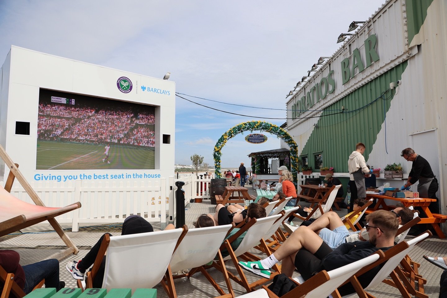 Tennis, treats and the best seats in the house! 

We are looking back at some of our favourite moments as we gear up for an even bigger summer ahead! There is nothing quite like the atmosphere of our big screen activations, where we bring the thrill 