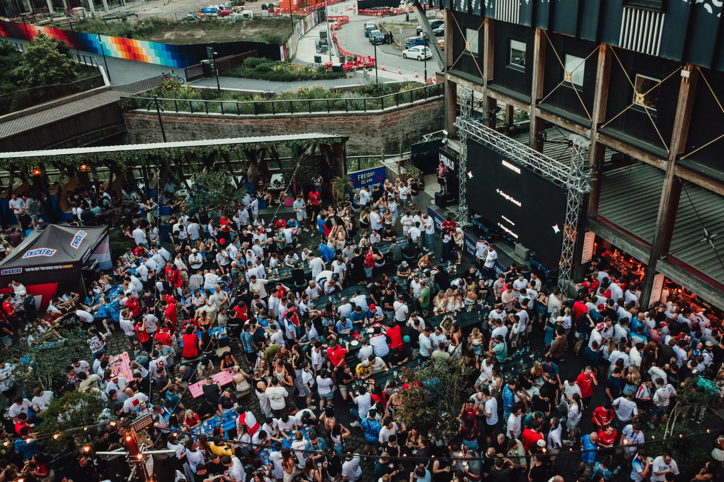 Buzzing to see our Google Gemini World Cup activation come to life at our Freight Island site. ⚽️ From the Google Nano Banana Photobooth to the venue-wide screens, it&rsquo;s been amazing seeing so many fans getting involved. Roll on tonight!

#World