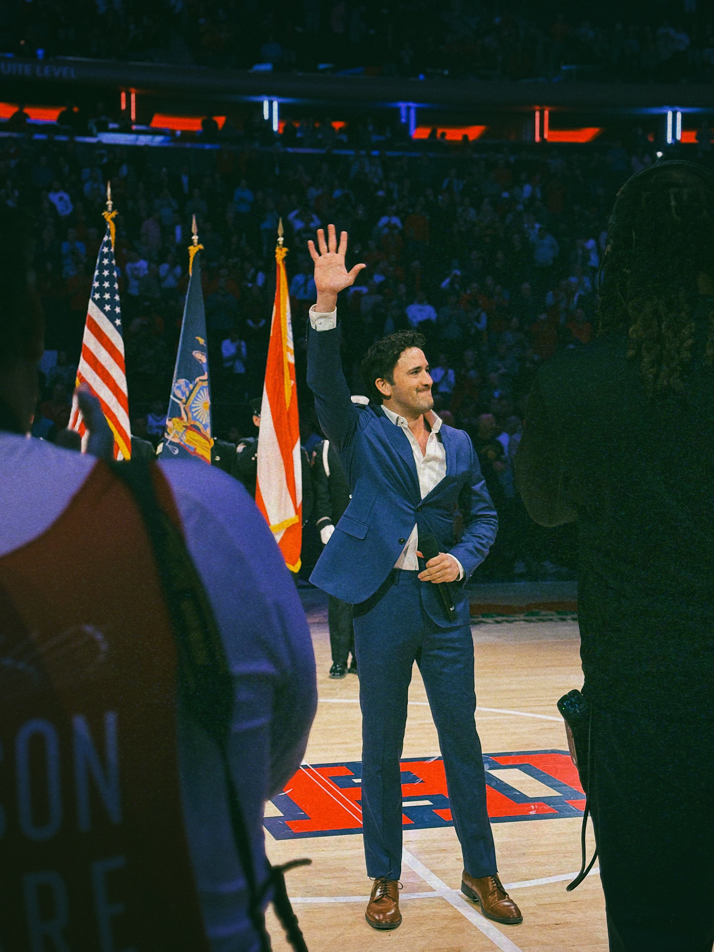 National anthem at Madison Square Garden