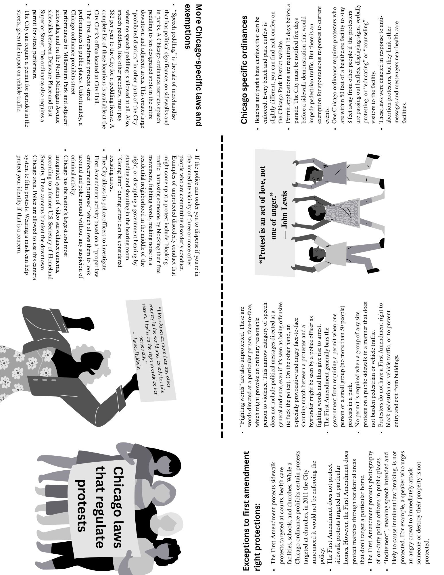 Chicago laws that regulate protests