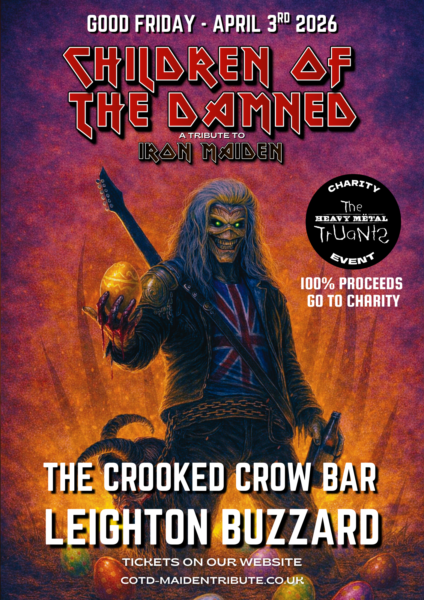 Children Of The Damned LIVE at The Crooked Crow Bar, Leighton Buzzard