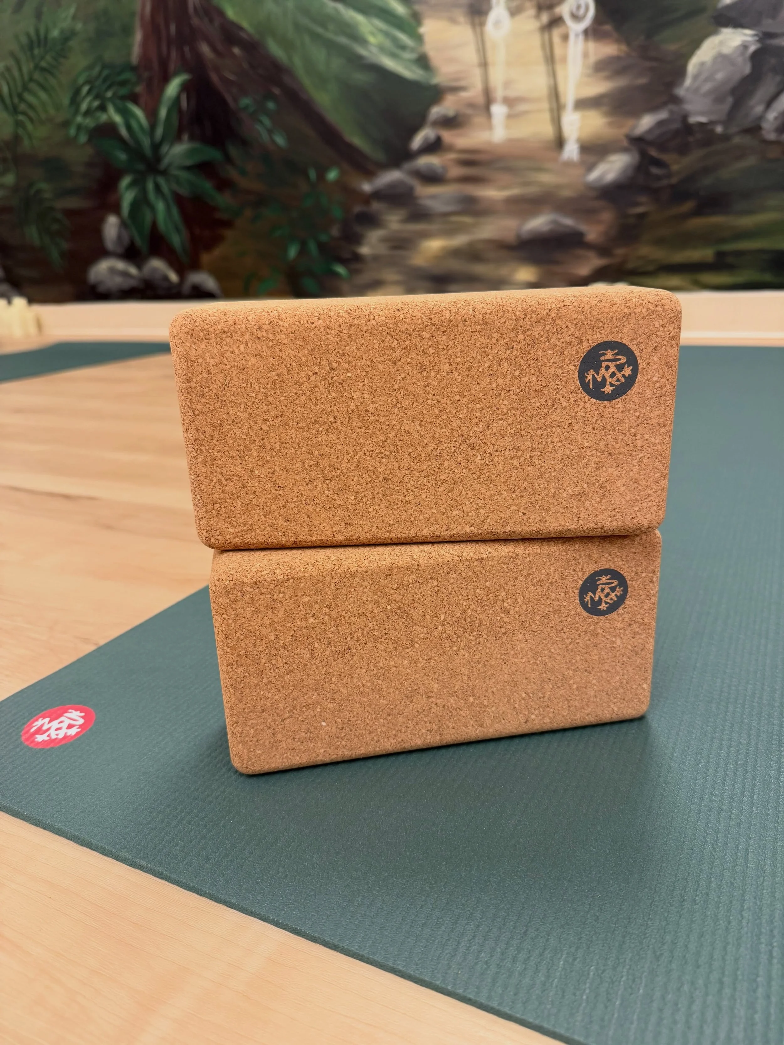 You might have noticed a little studio upgrade 👀

Introducing our brand new Manduka mats &amp; blocks ✨

Known for their exceptional quality, comfort, and durability, these props are designed to support your practice whether you&rsquo;re flowing, st