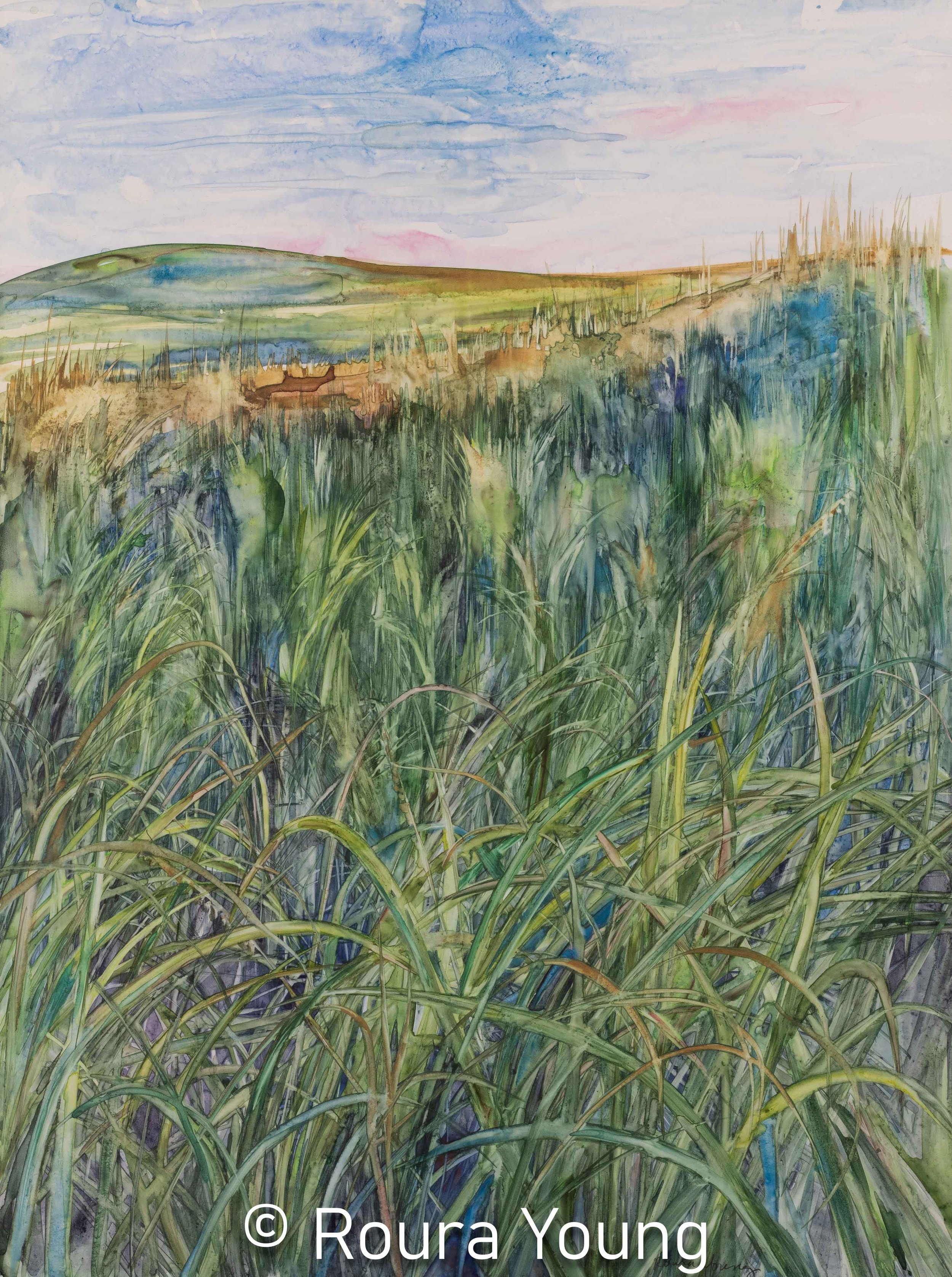 Full Summer - Watercolor on Yupo