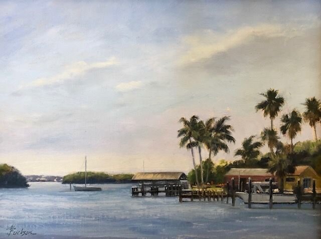 Quiet Harbor, 9x12