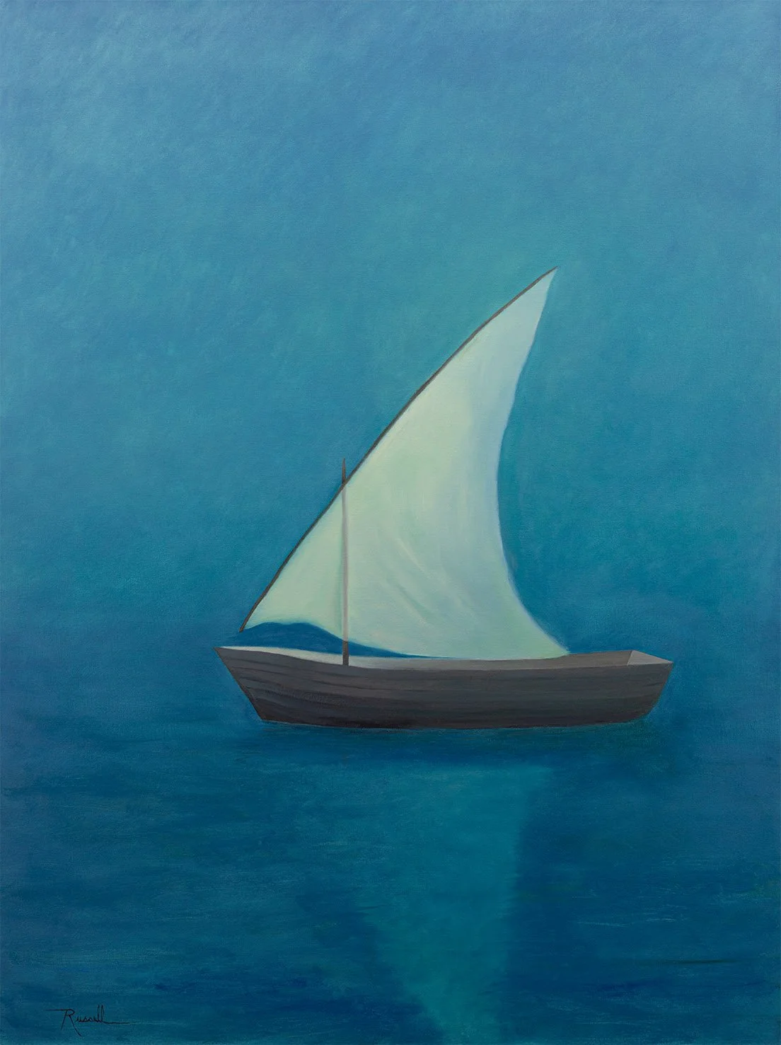 Under the Moon, 48x36