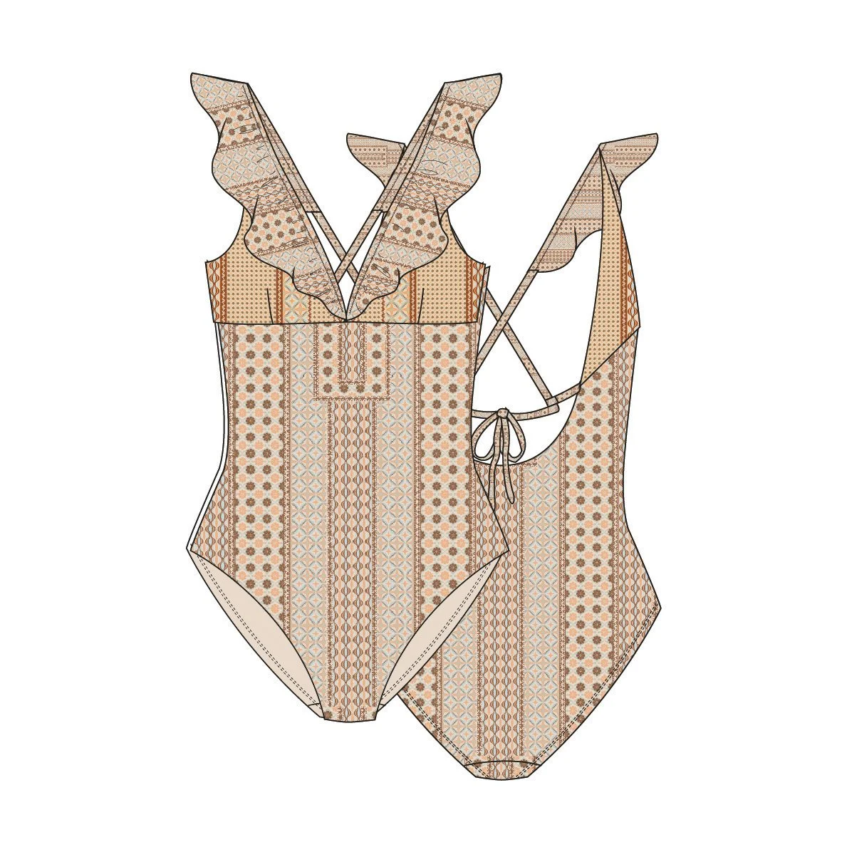 GRAPHIC DESIGN SURFACE PATTERN FASHION DESIGN CADS_SUNSHINE_RETRO_SWIM-01.jpg