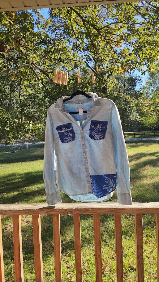 Denim Button Down Shirt