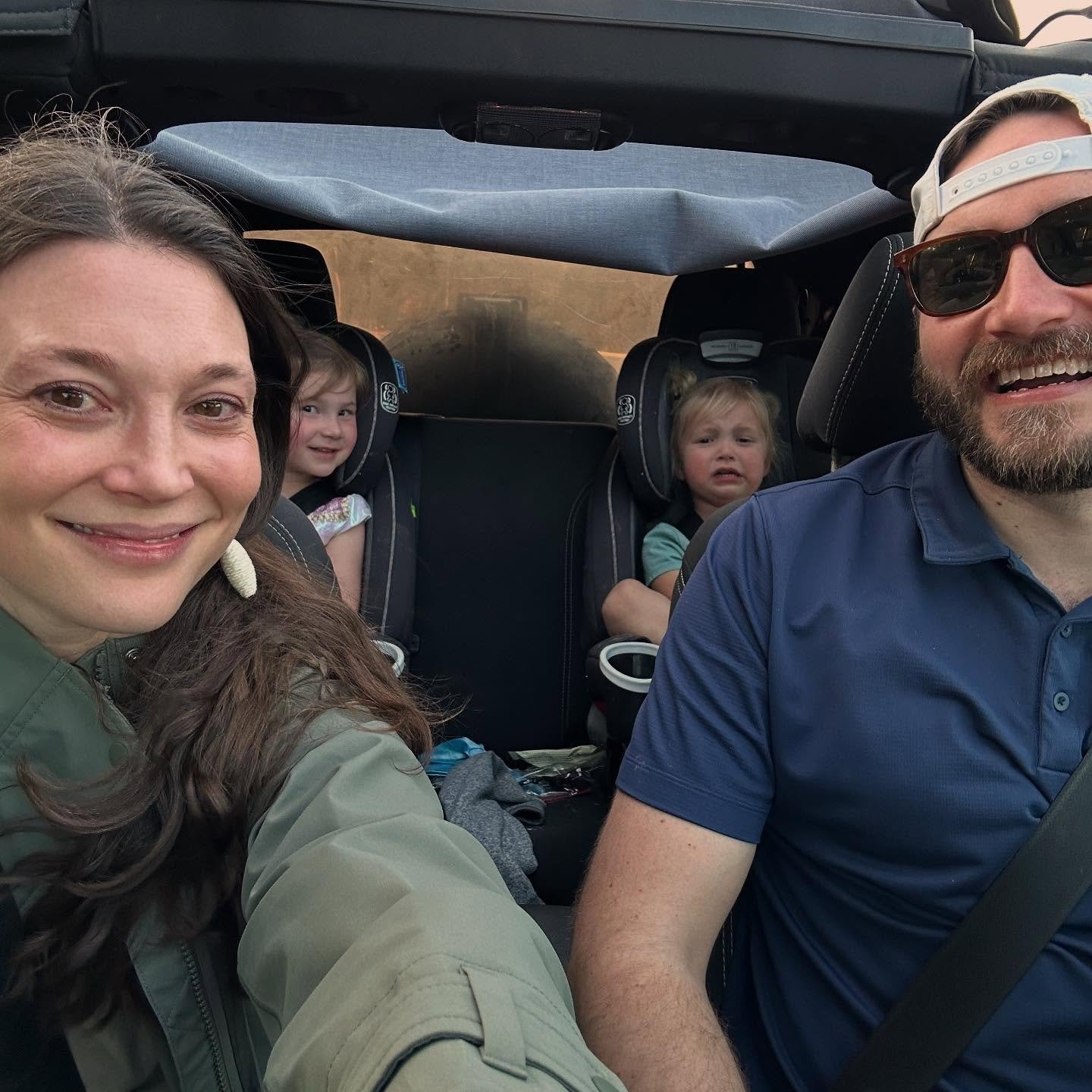 Being from the South, I love warm weather and hibernate in the winter. Incredibly grateful for the warm weather and our family @jeep ride with the top down!

I don&rsquo;t know what it is about good music, sunshine, and family time that just warms th