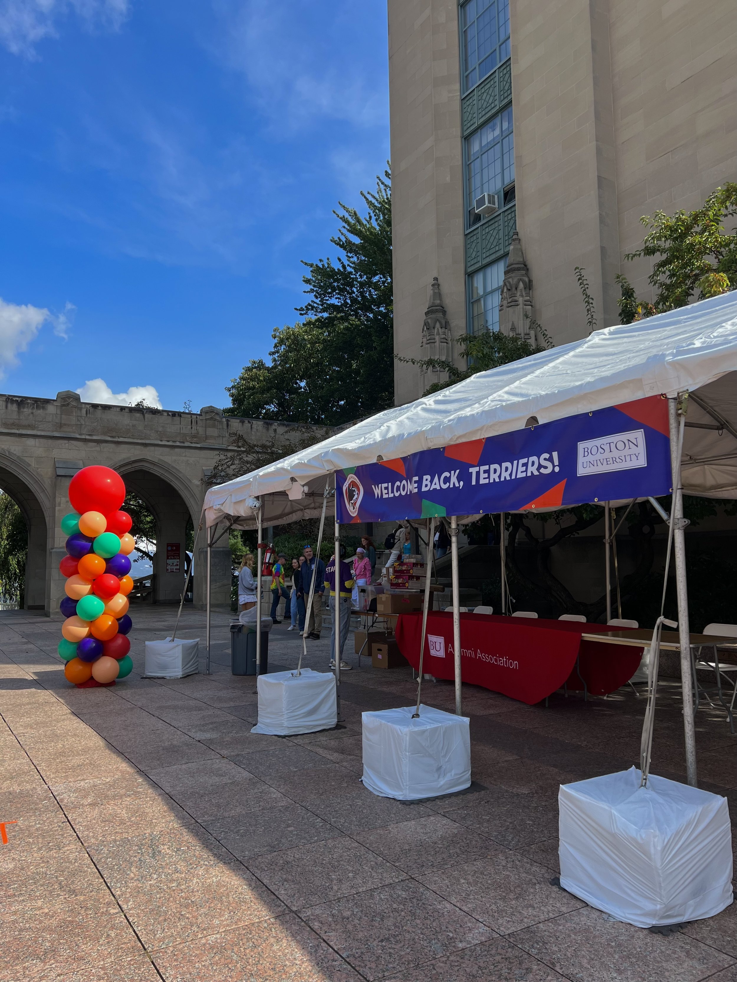 2023 welcome tent