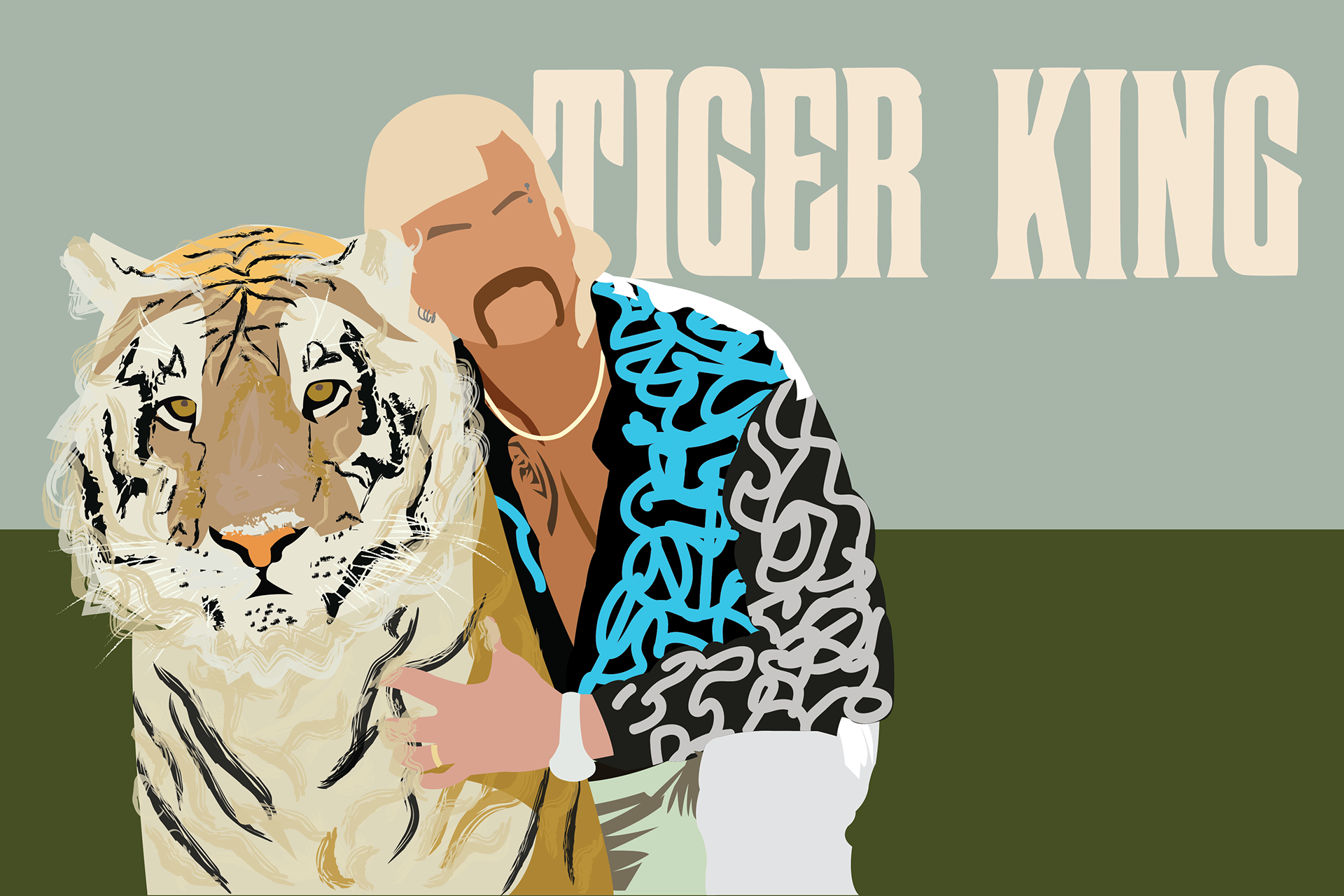 Illustration for The California Aggie Newspaper