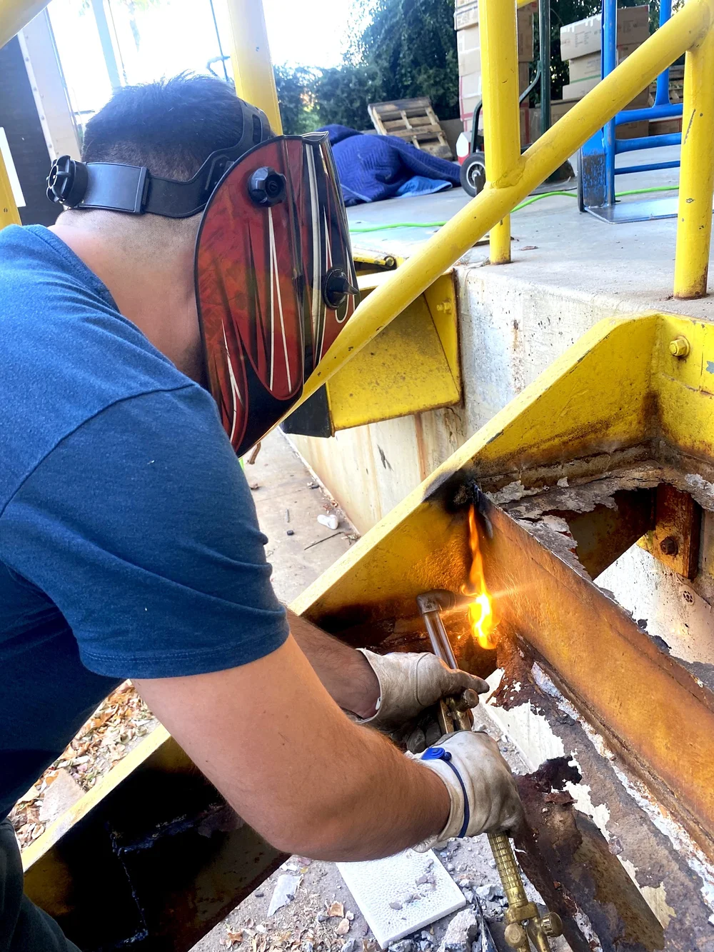 Metal fabrication work