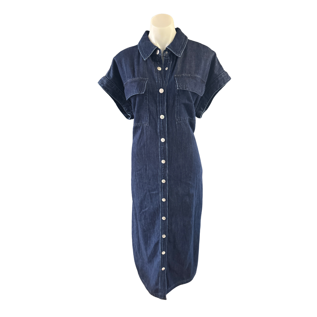 Decjuba - Denim Maxi Dress - Size 14