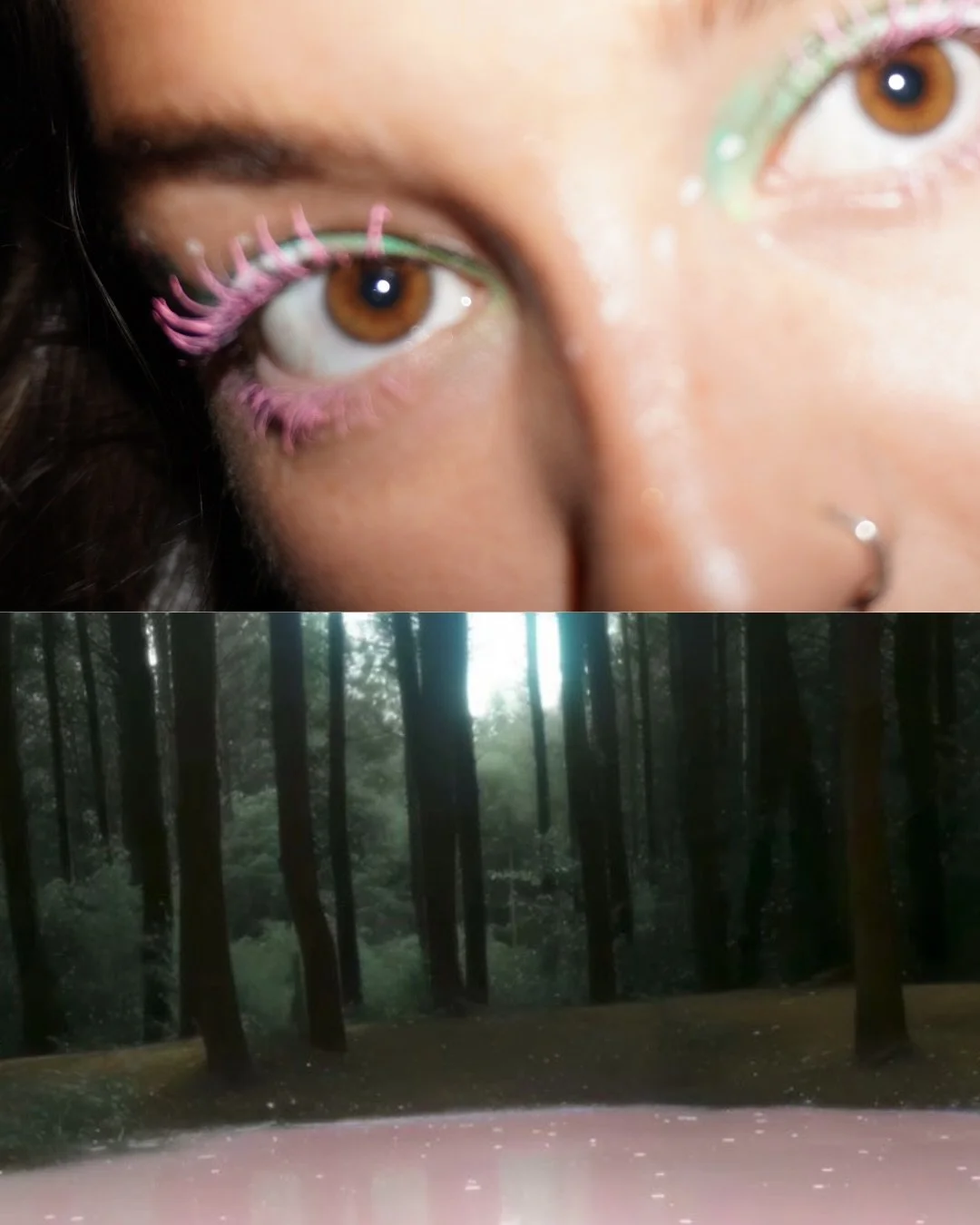 April BRIDGE Creative 🌱 made its way to my eyelids 🐞 

each month of mail club is its own world. I find it as I go.

this month was my favorite yet.
what will May bring? 🫆