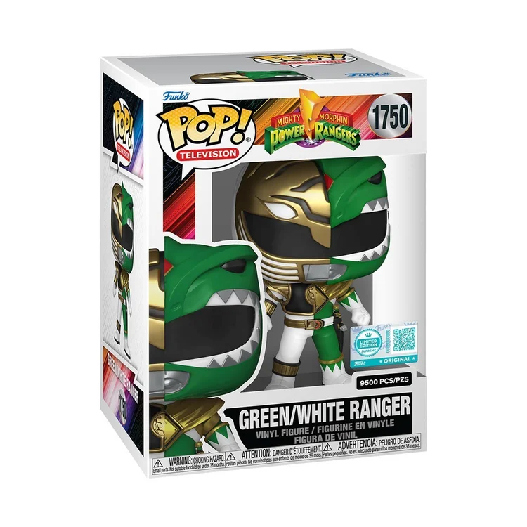 Power Rangers Green and White Ranger Funko Pop