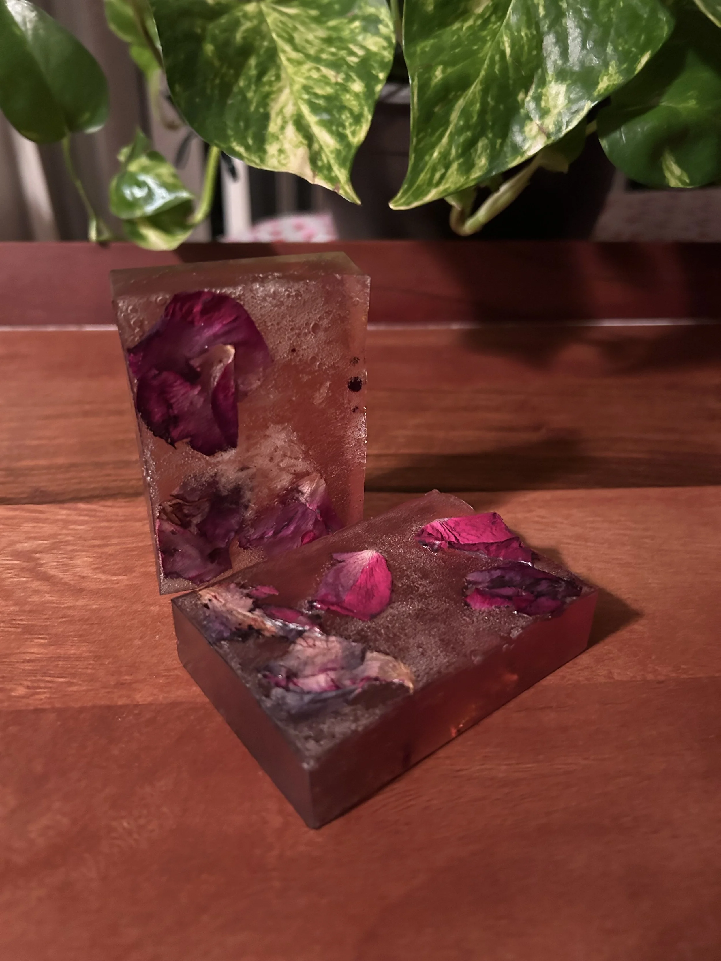 Passion Rose & Jasmine Infused Honey Soap