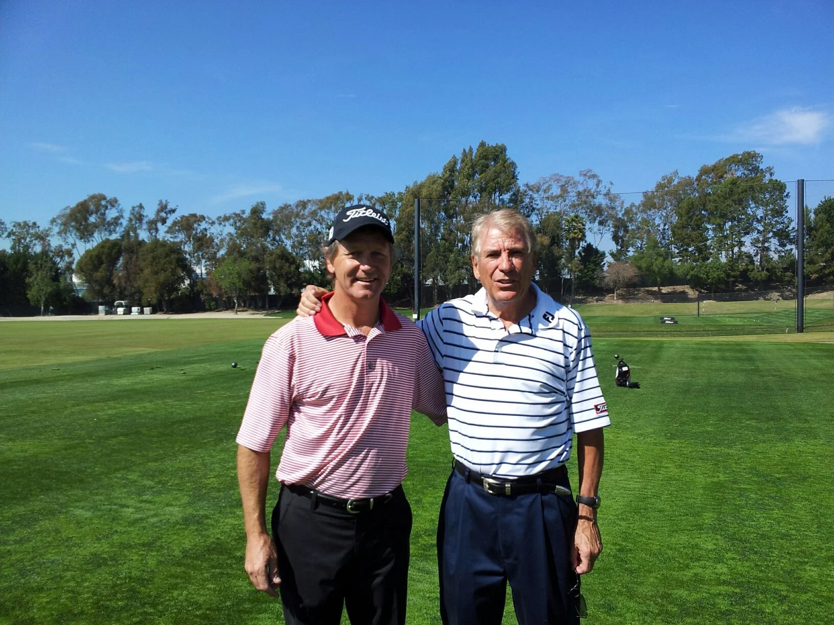 Chris Rutherford with Bob Vokey