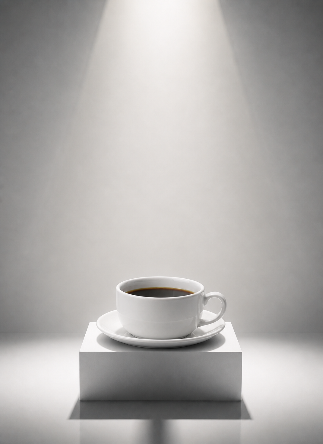 Taza de Café con Plato Base 