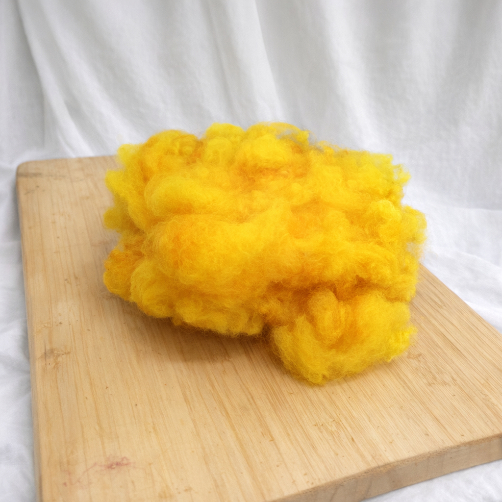 Merino/Cotswold Cross Wool, Jonquil, sold by the ounce