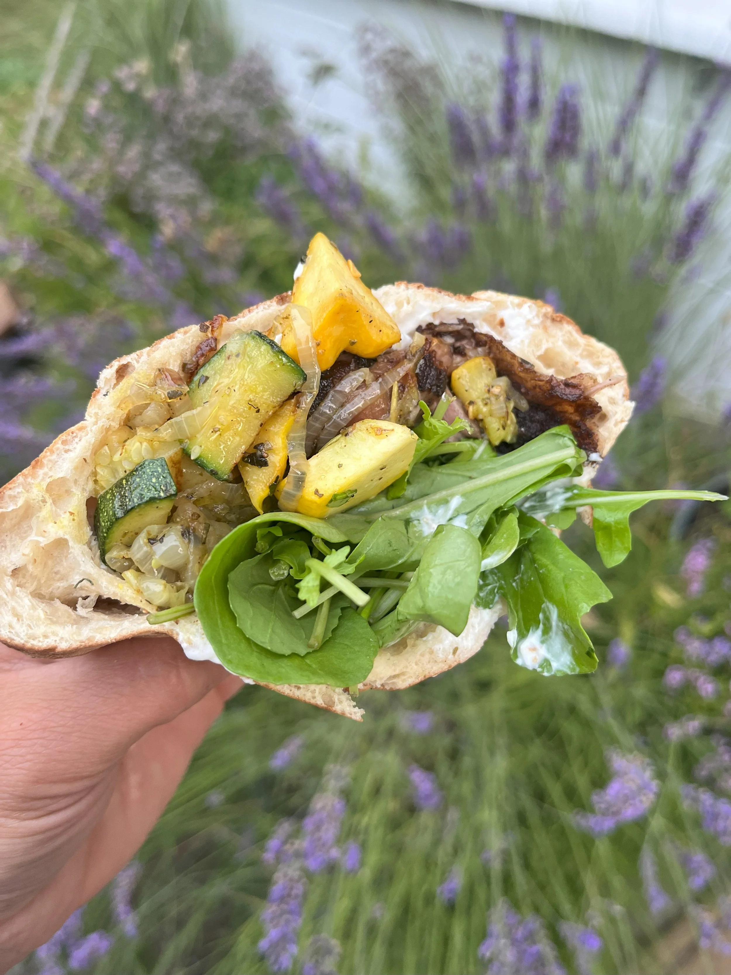 Shawarma Spiced Lamb in Pita