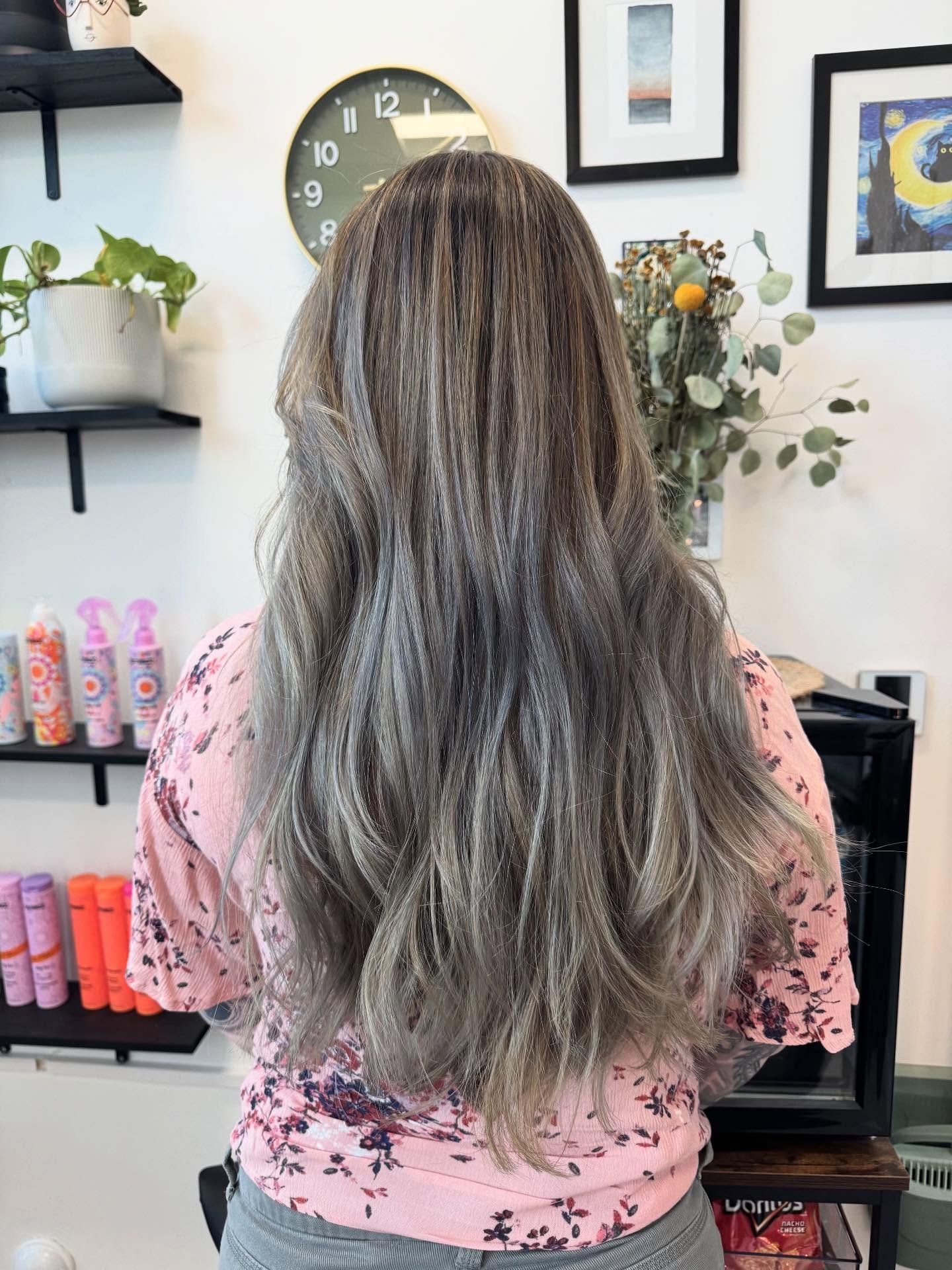 On our way from copper to silver 🩶 just in time for fall 
Keep swiping to see where we started