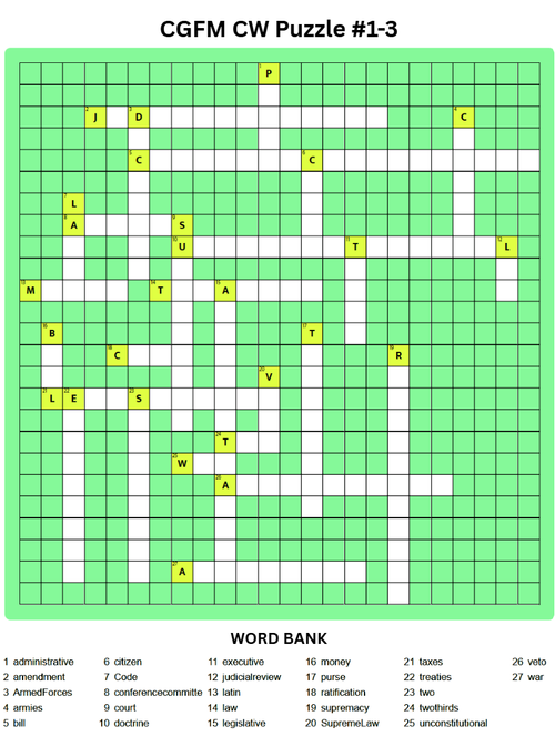 CGFM 1-3