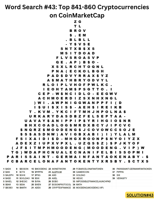 Click to play Word Search Game 43