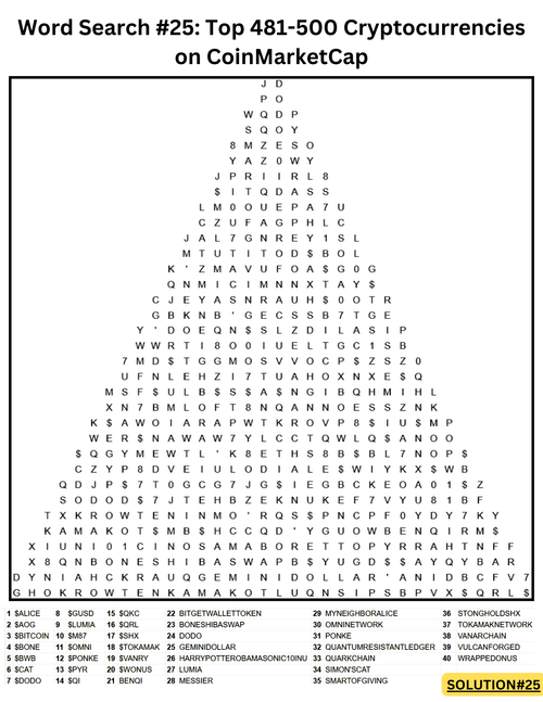 Click to play Word Search Game 25