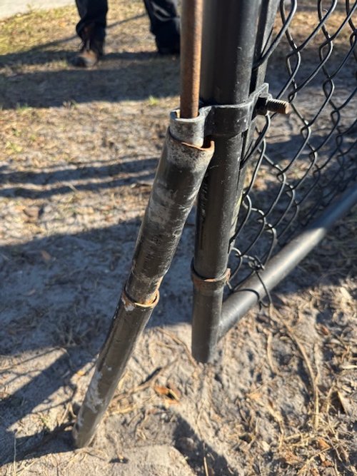Gate repair before