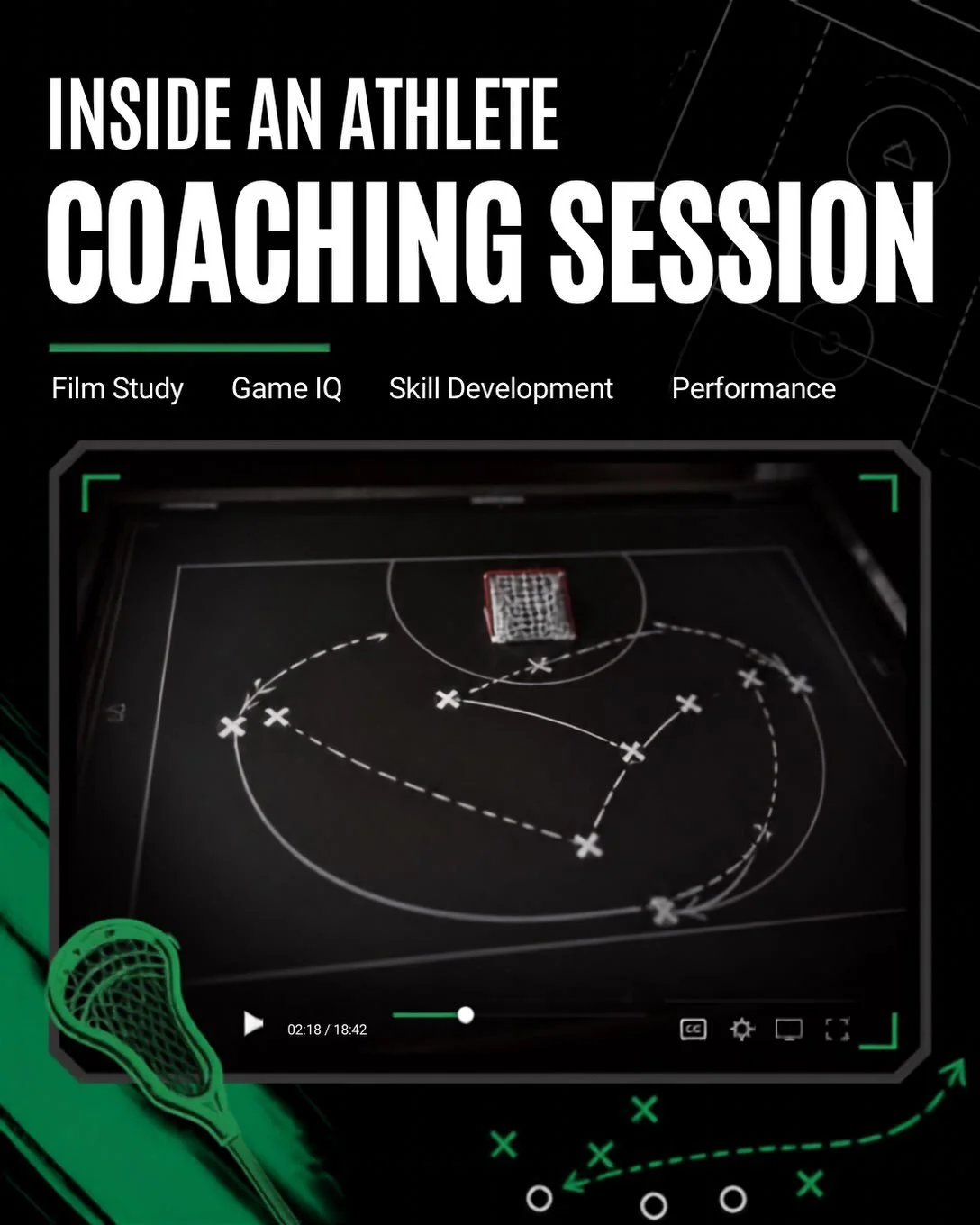 30-60 Minutes Completely Dedicated towards mastering your child&rsquo;s field IQ. That way they compete feeling confident and prepared.. you have the power to set them up for success. DM me the word &ldquo;Program&rdquo; to get started.