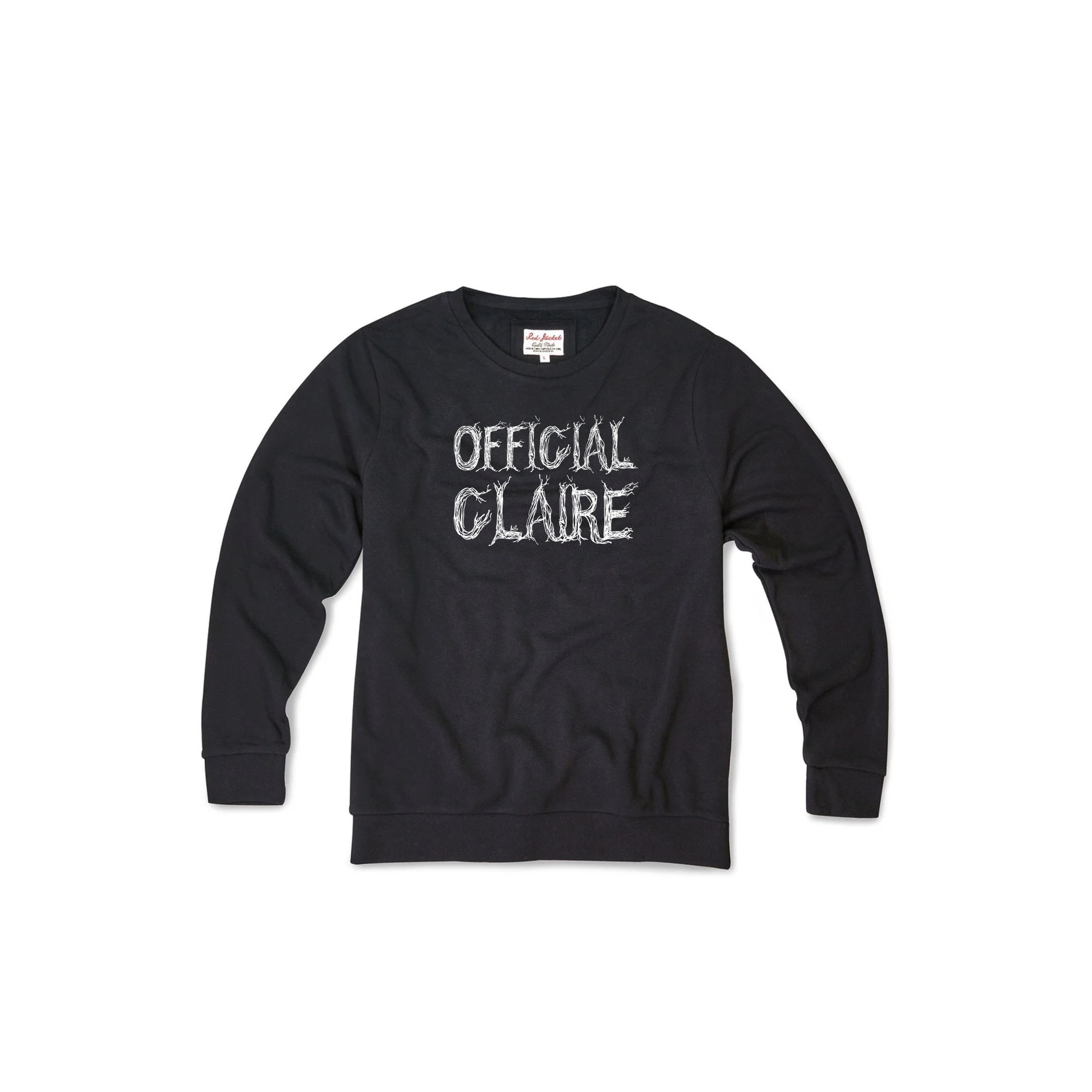 Official Crew Sweatshirt (Black, White)