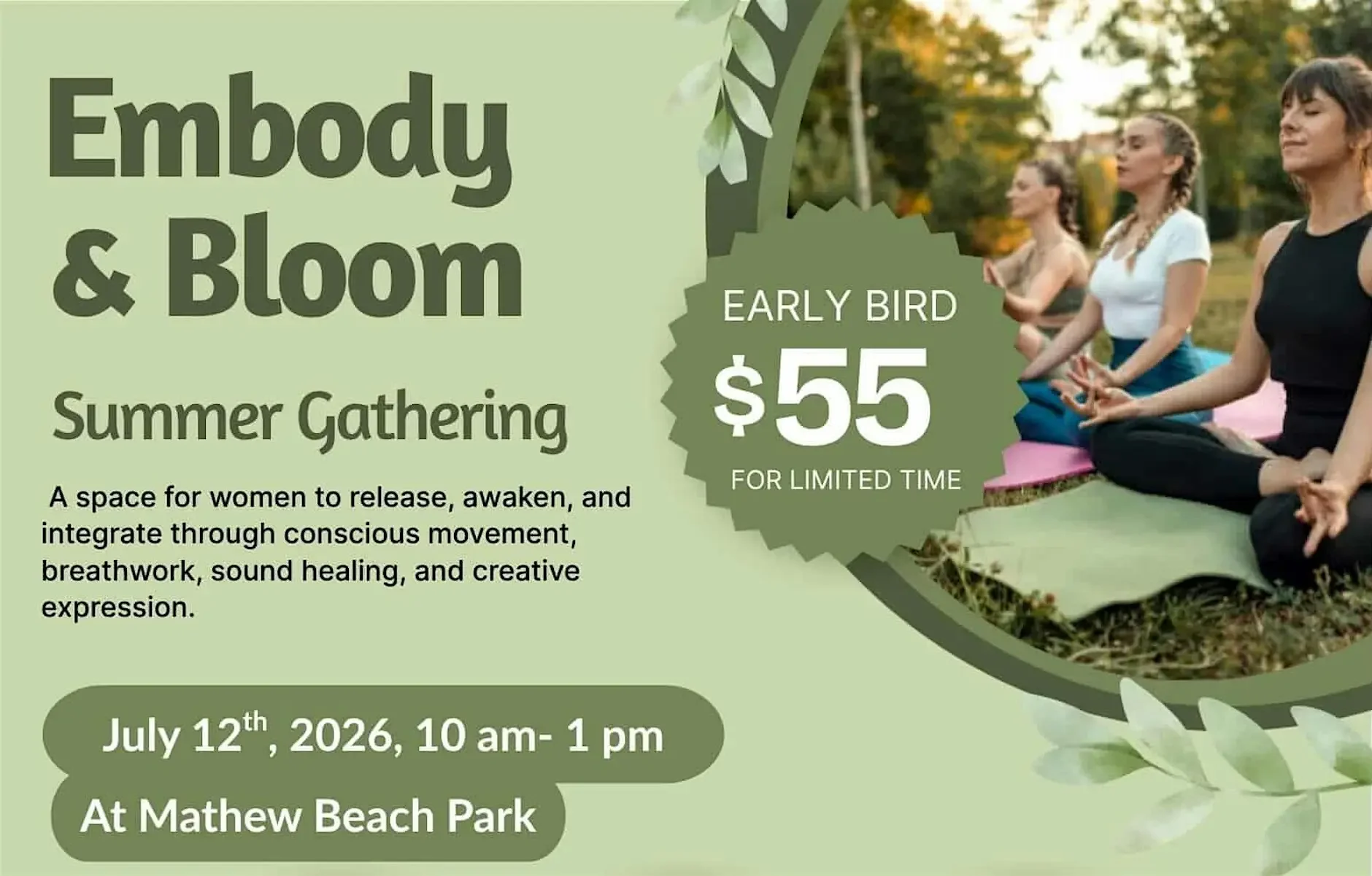 Embody and Bloom: Summer Gathering