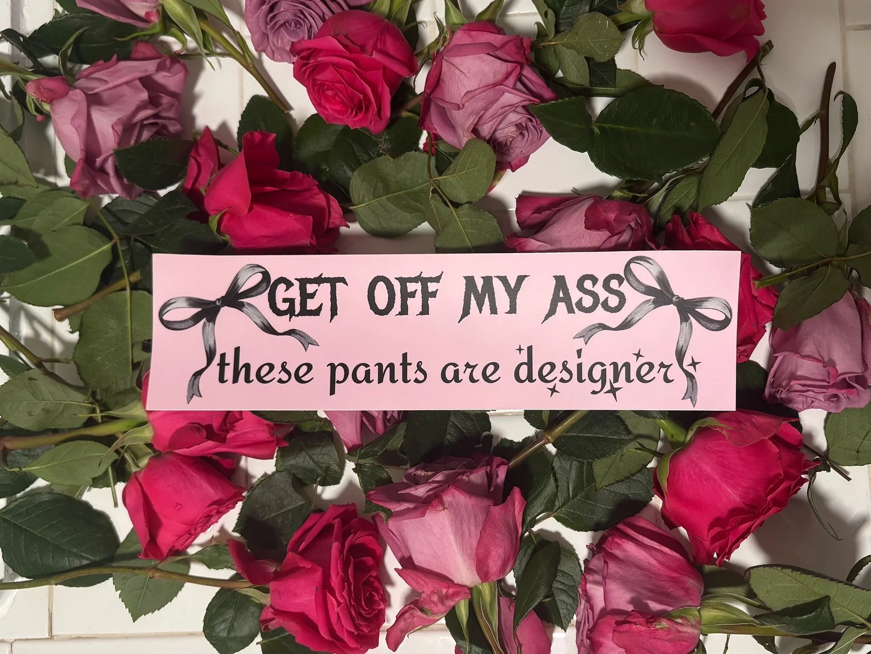 bumper sticker get off my ass roses etsy prod img.jpg