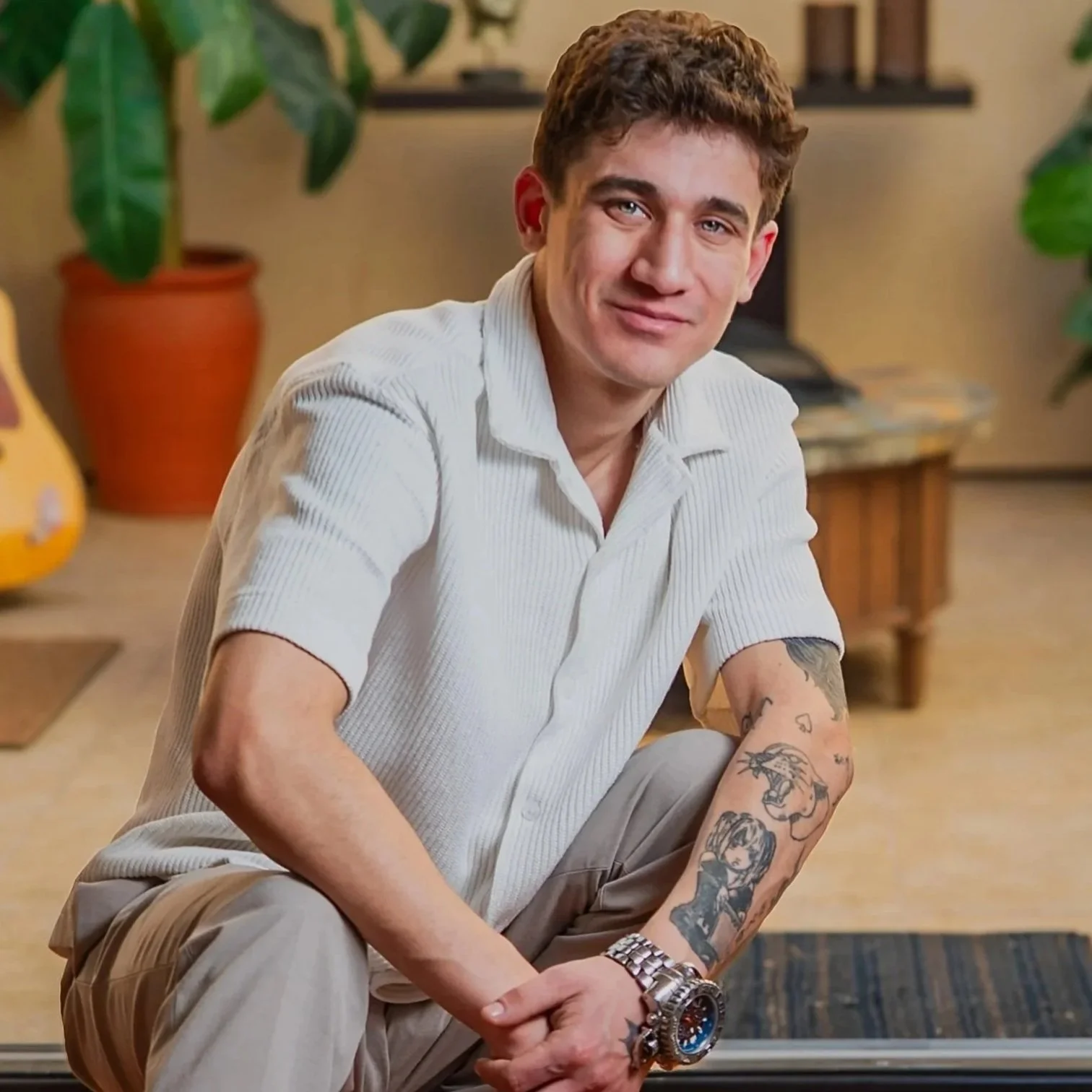 Candid portrait with authentic expression and natural light