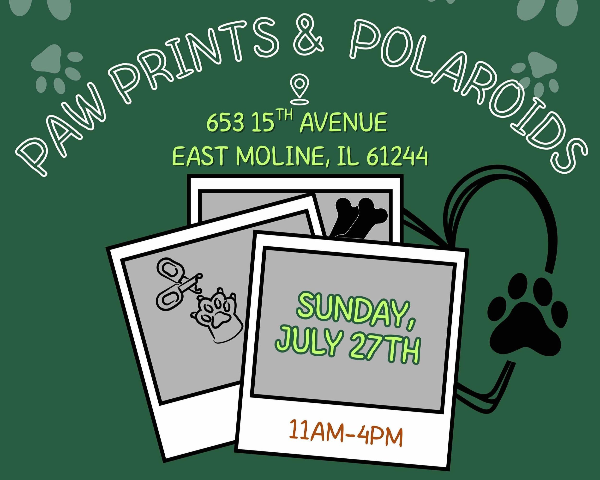 Paw Prints and Polariod’s