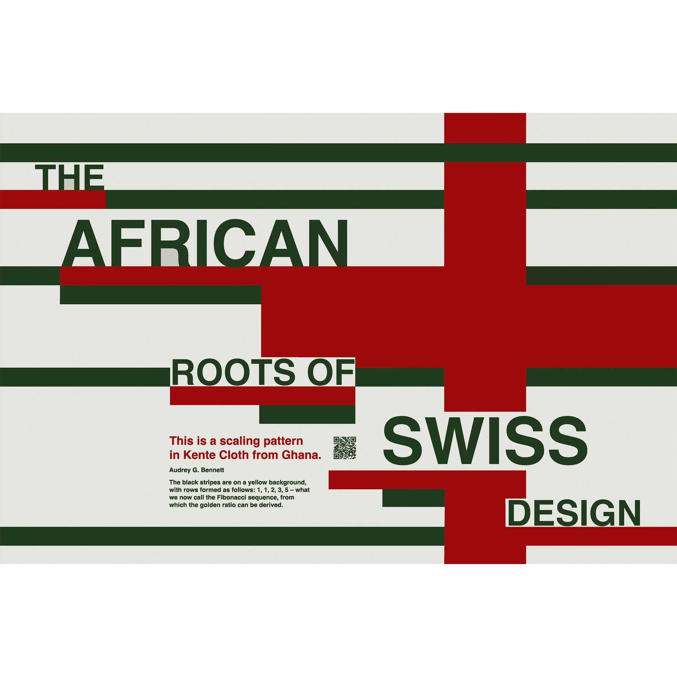 The African Roots of Swiss Design Poster