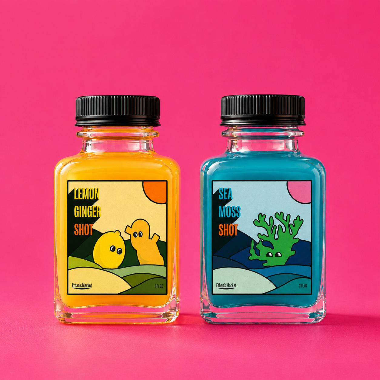 Ethan's Market Packaging Design