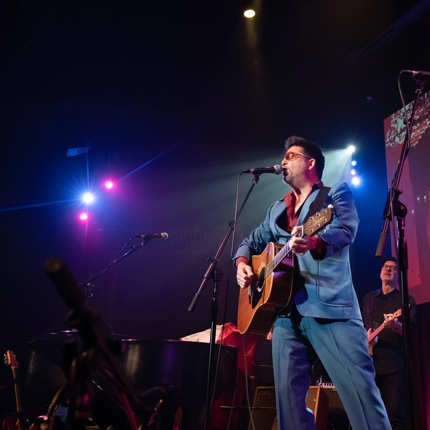 Adam East, Co-Producer of The Next Waltz, a fundraiser for the Jeremy Wilson Foundation channeling his best Neil Diamond. Adam and about 60 others brought down the house on night three of the Waltz with their terrific performances. We'll do it again 