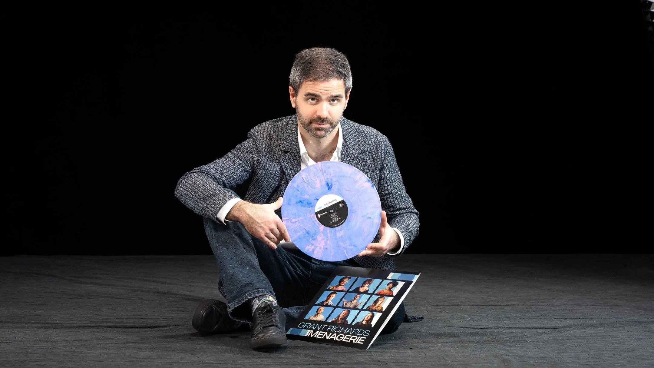 Jazz pianist and Portland native, Grant Richards was in town from New York for a few gigs. Grant and I discovered we are both Cleveland High grads. Angela Allen introduced us and I am delighted Grant agreed to come to my Becker Canyon Studio while he