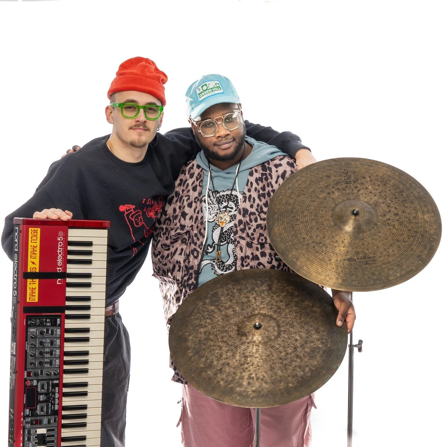 Look who joined me in Becker Canyon Studio today. Santiago LaRochelle and Machado Mijiga - two young lions of the local jazz scene. They are performing as a duo and needed fresh images to promote themselves.It always makes mew happy when they come ba