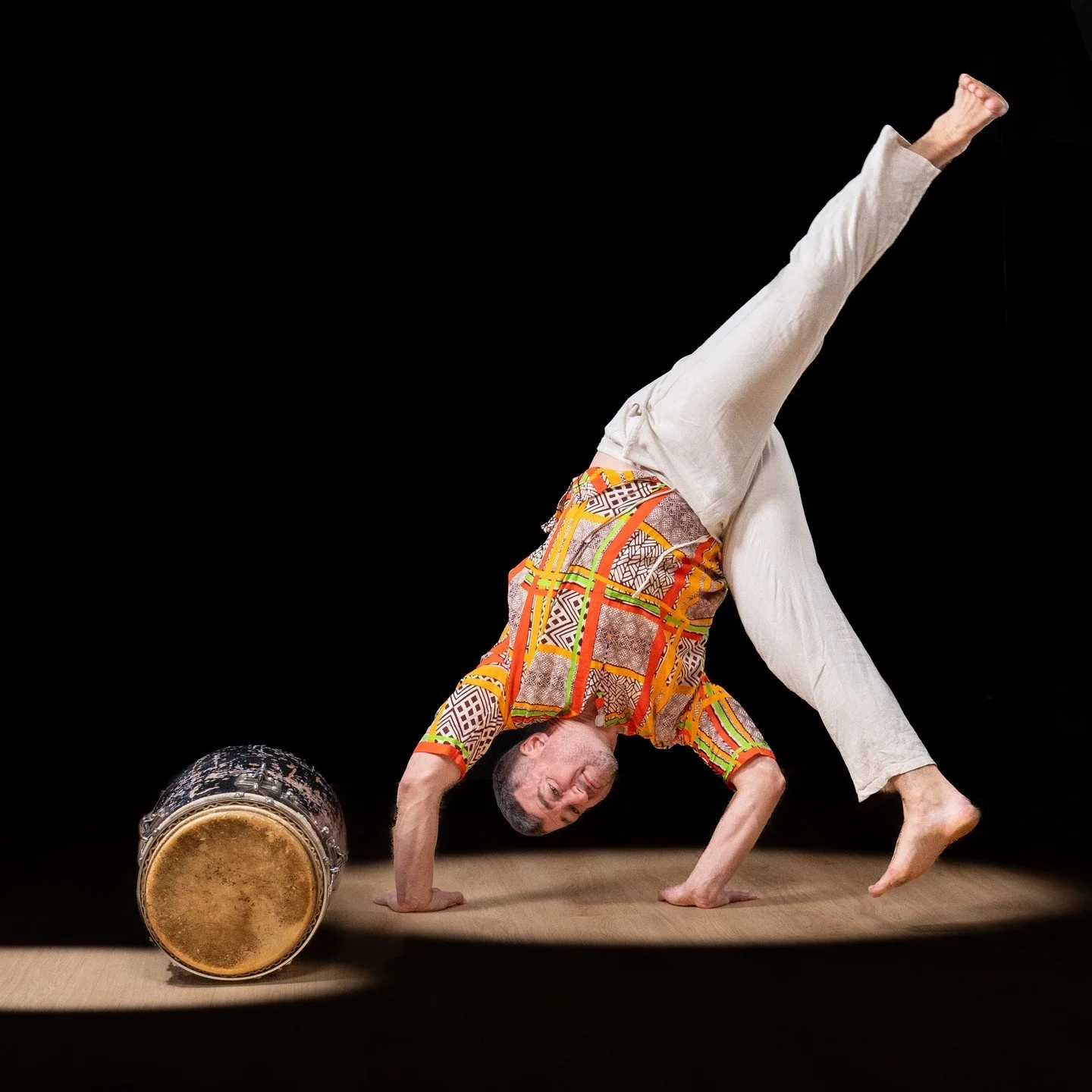 Percussion, string instrument, educator and movement artist, Hans Barklis in my Becker Canyon Studio today for the Jeremy Wilson Foundation. I photographed Hans last summer at the Montavilla Jazz Fest. Little did I know that when I invited him to my 