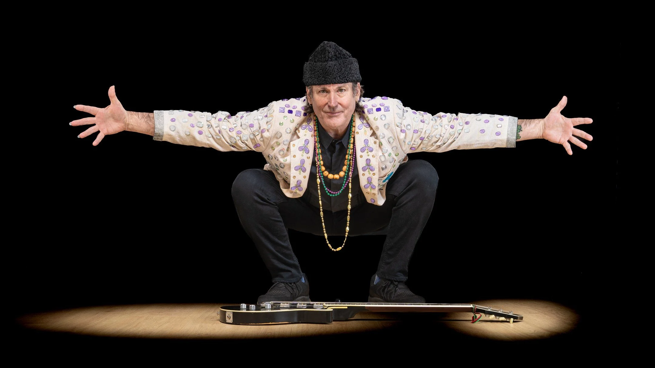 Dan Berekery, long-time Portland musician who now lives on the north shore of Oahu is in town. While here he recorded a collection of new songs and will participate in the annual Mardi Gras celebration hosted by the Mysti Crew of Nimbus this coming w