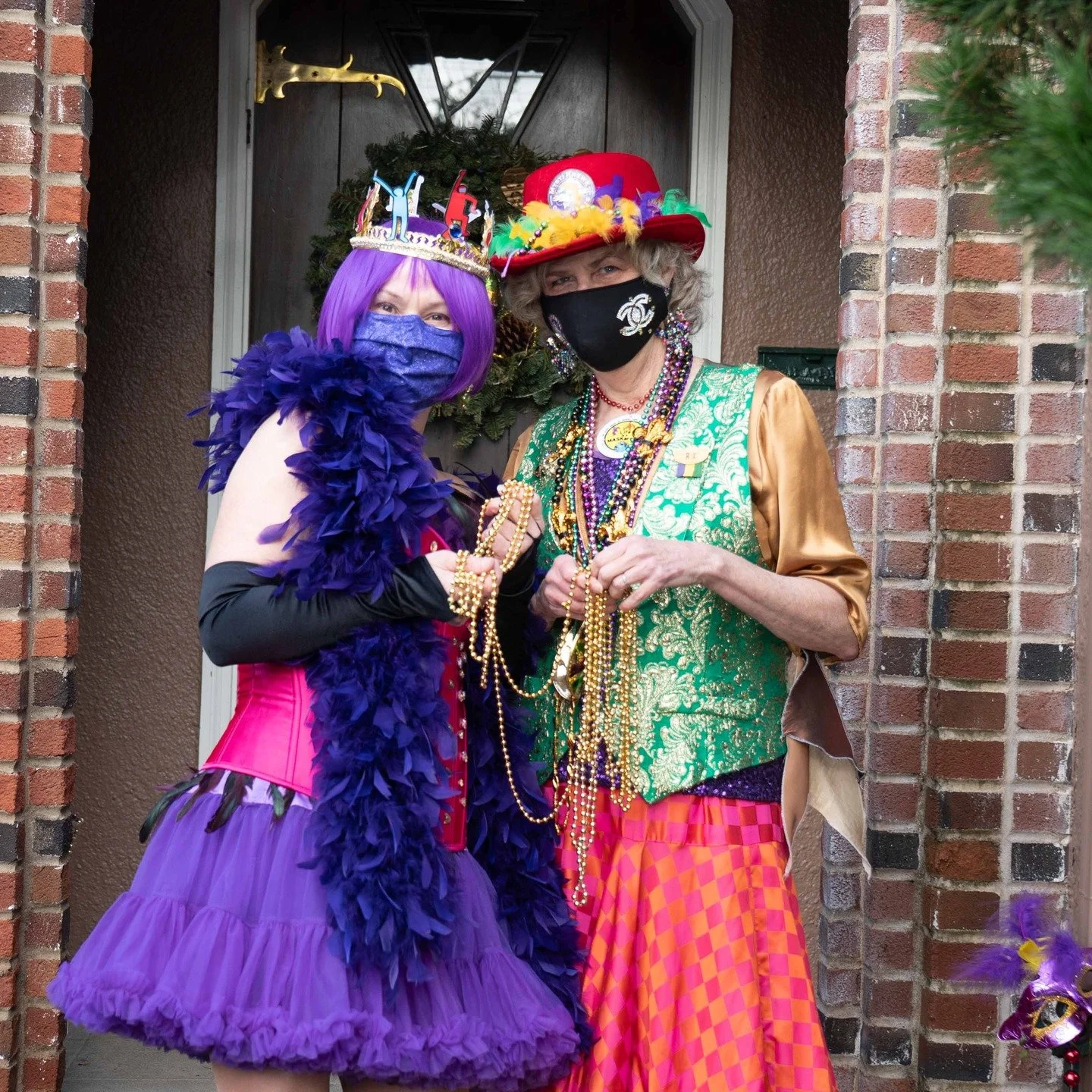 February 2021 rolled around and with it a dismal pandemic Mardi Gras season. No parade. No ball and even less fun in a world transformed by COVID. I was high centered wondering how to keep the Jeremy Wilson Foundation Artists' Portrait Project alive.