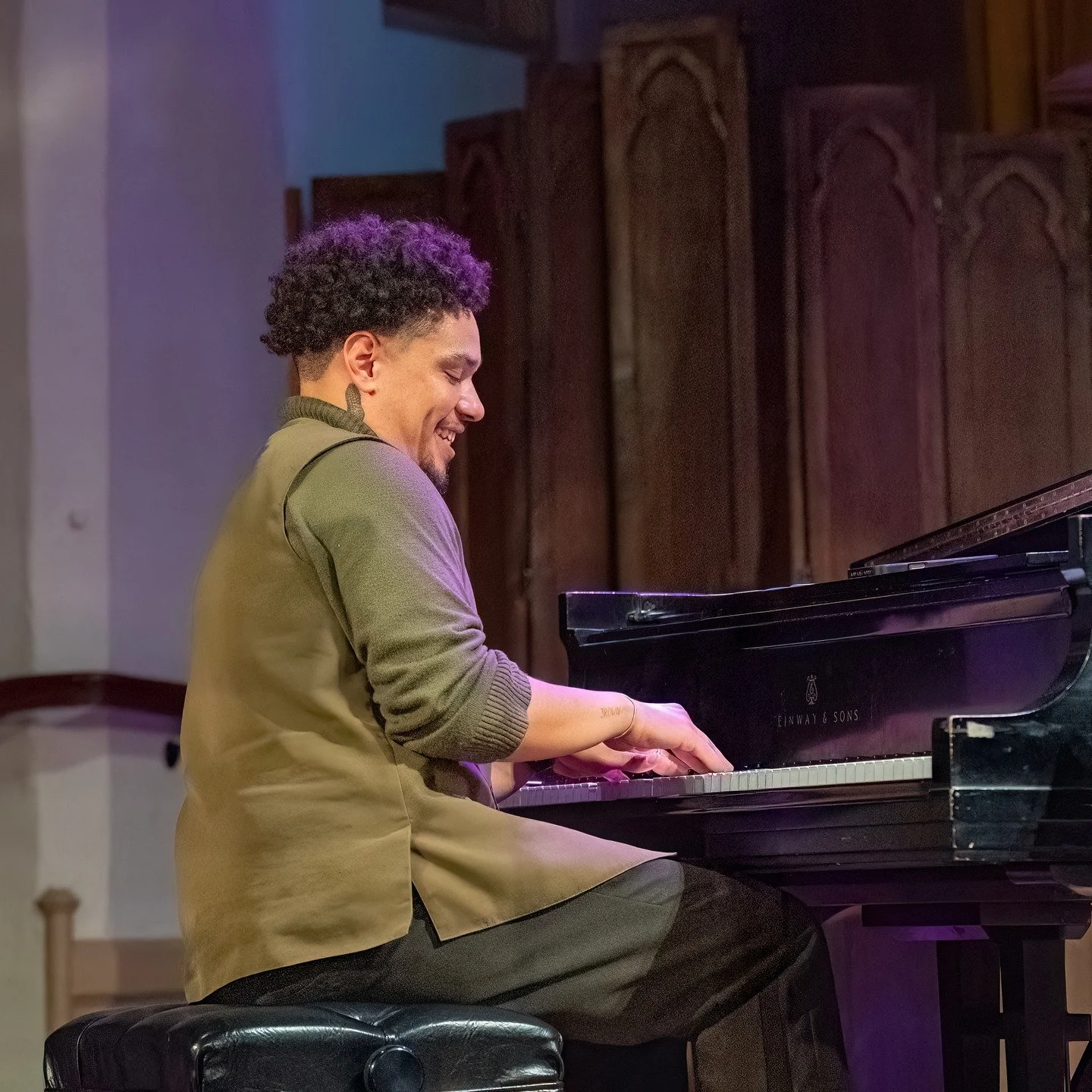 Charlie Brown has long been known as among the best musicians in town. Tonight he proved it once again at The Old Church. Charlie and his band, Peter Knudson, Garrett Baxter, Domo Branch, and Noah Simpson left the packed PDX Jazz festival knowing the