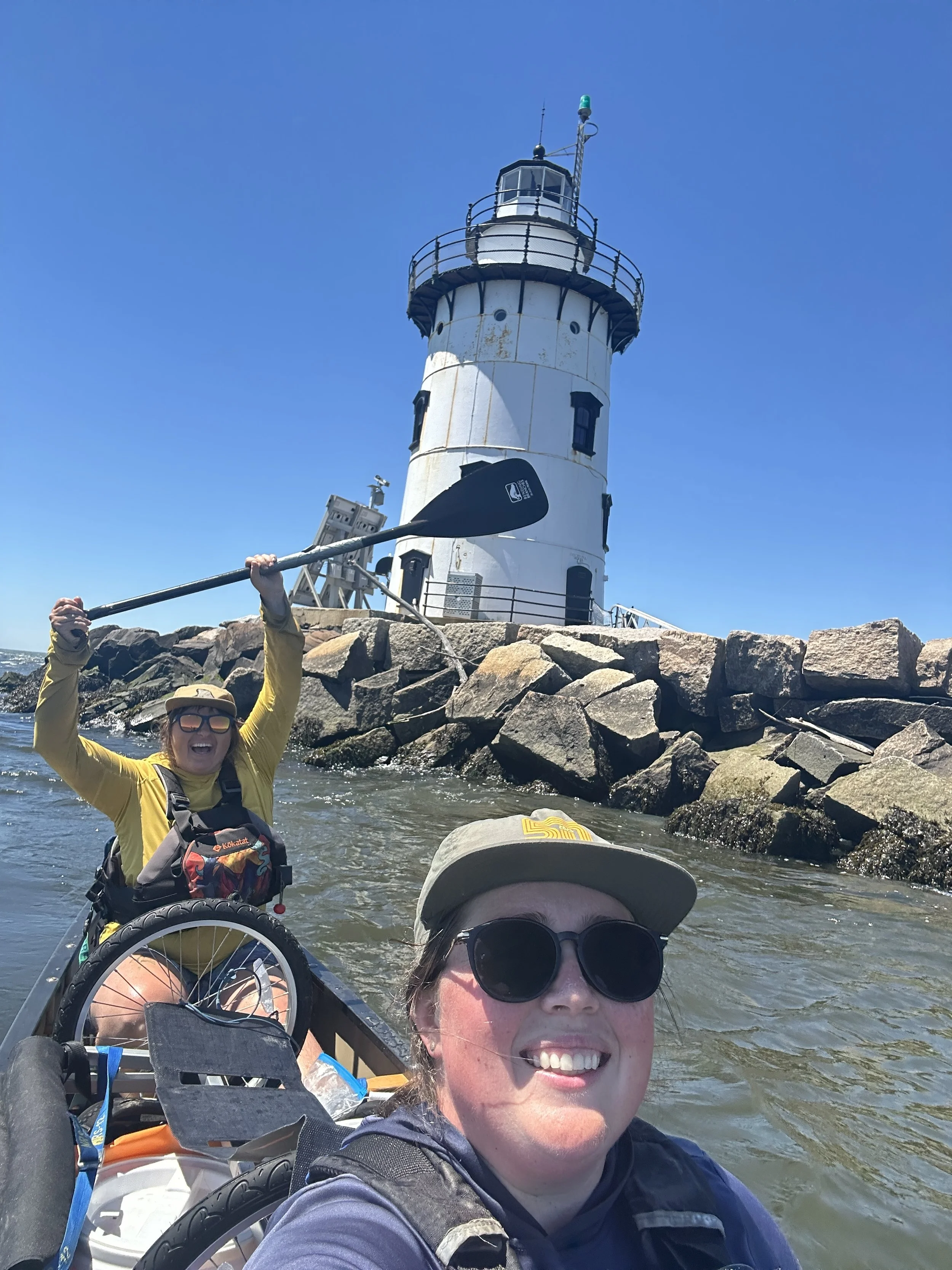 Shannon and Katie Nardi on the Connecticut River